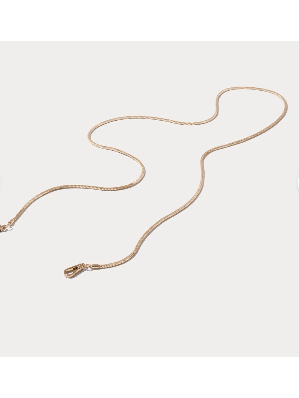 Bandolier Gia Gold Chain Crossbody Strap – 48”